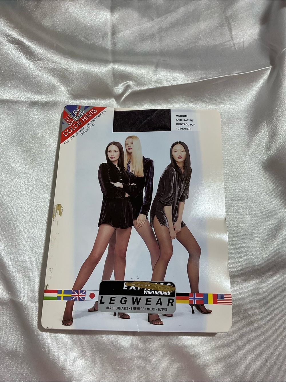 LEGWEAR Sheer Color Hint Tights - Black